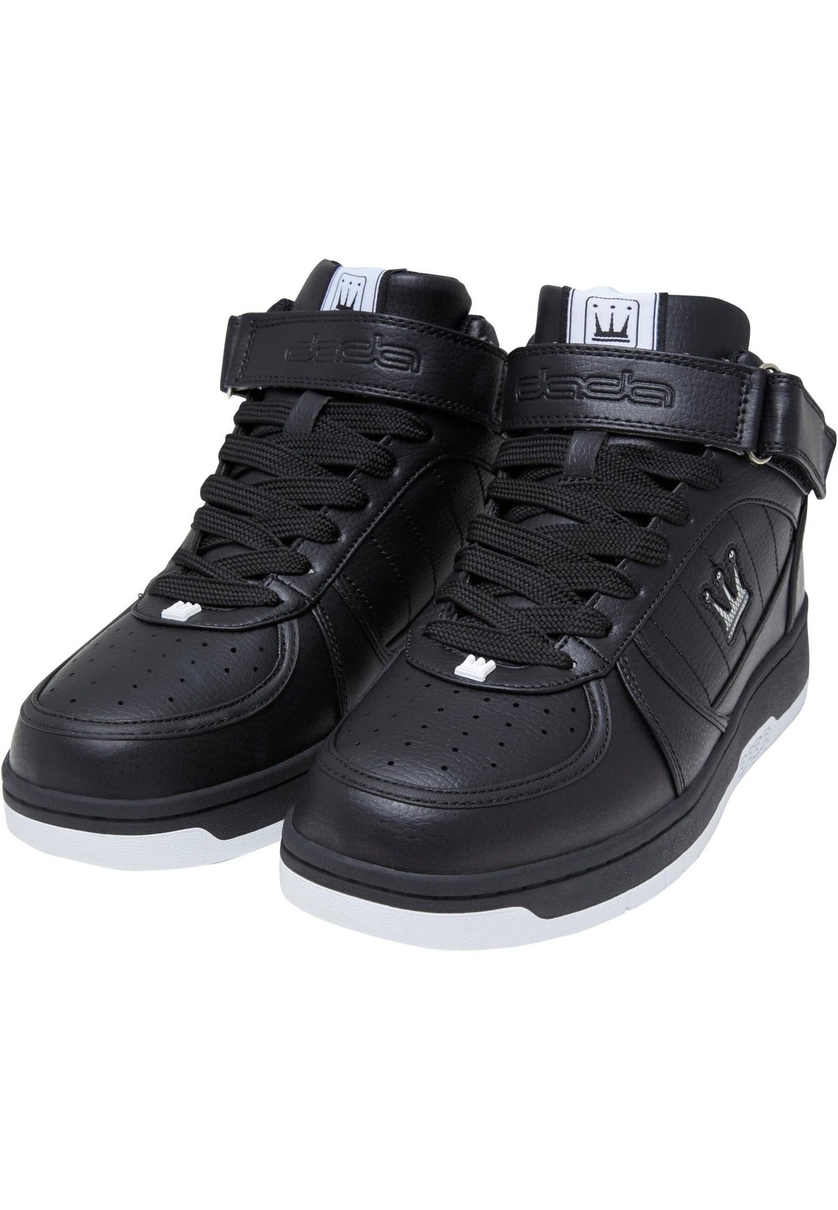 Dada Supreme Court Combat Sneaker High Black/White - Soulsideshop