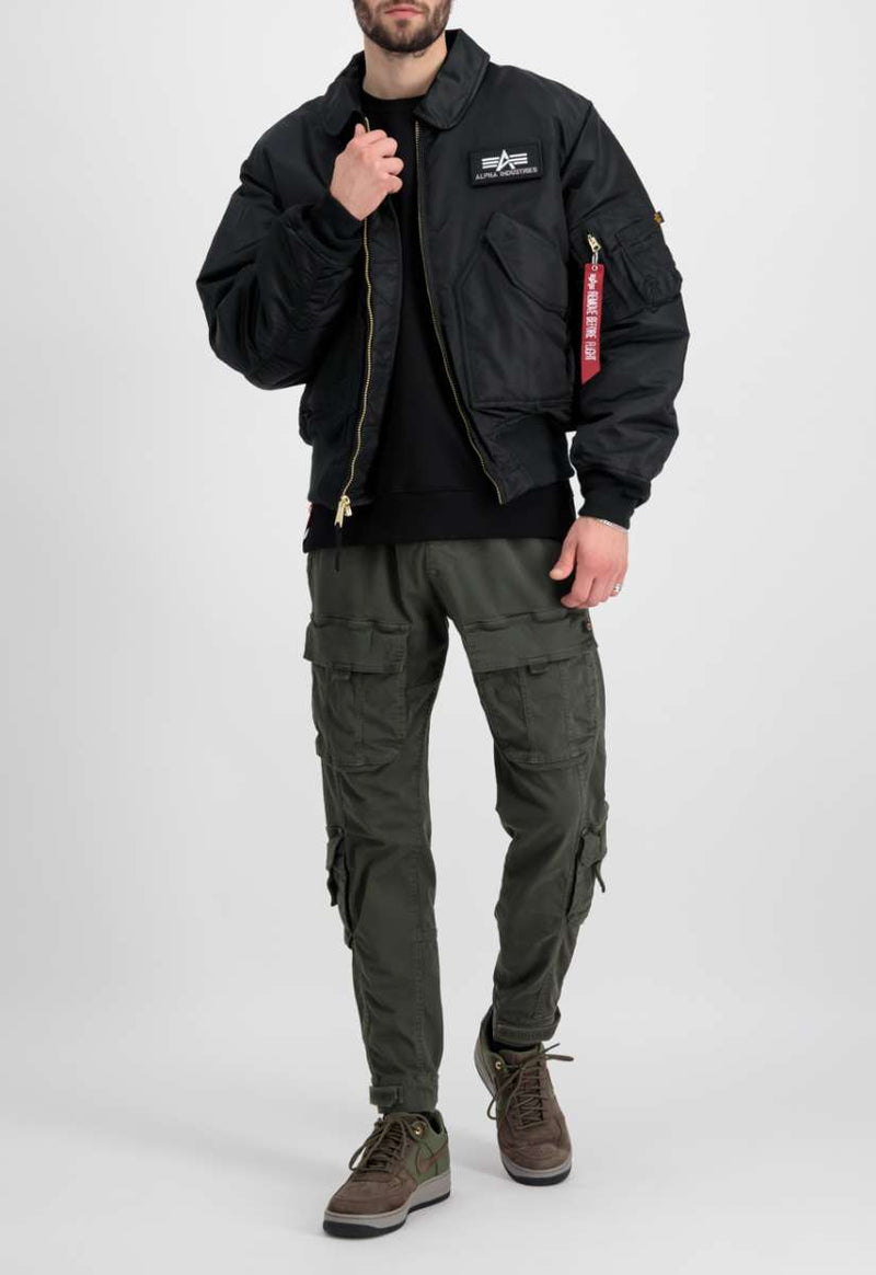 Alpha Industries CWU 45 (HERITAGE) Bomber & Fliegerjacke Black