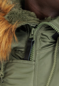 Alpha Industries N-2B (HERITAGE) Flieger & Winterjacke Green