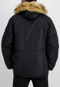 Alpha Industries N-3B (HERITAGE) Winterjacke Black