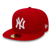 New Era New York Yankees Essential 59FIFTY Fitted Cap Red