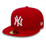 New Era New York Yankees Essential 59FIFTY Fitted Cap Red