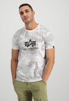 Alpha Industries Basic T-Shirt White Camou