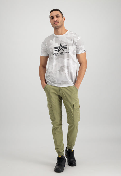 Alpha Industries Basic T-Shirt White Camou