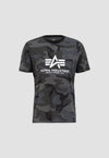 Alpha Industries Basic T-Shirt Black Camou