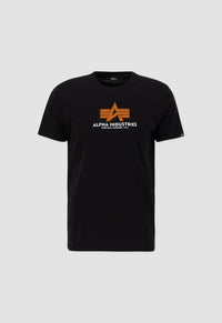 Alpha Industries Basic Rubber T-Shirt Black - Soulsideshop