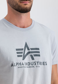 Alpha Industries Basic T-Shirt Pastel Grey - Soulsideshop