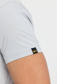 Alpha Industries Basic T-Shirt Pastel Grey - Soulsideshop