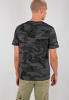 Alpha Industries Basic T-Shirt Black Camou