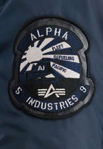 Alpha Industries Engine Bomber & Fliegerjacke Blue