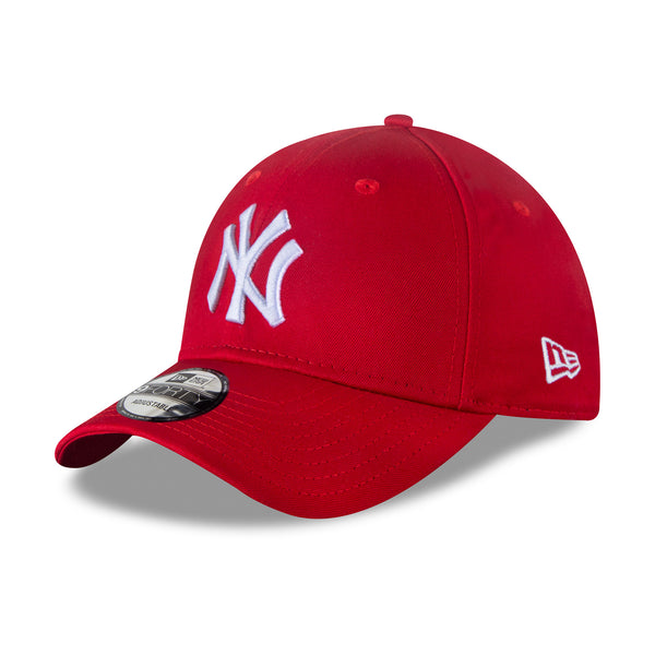 New Era New York Yankees Essential 9FORTY Verstellbare Cap Red