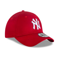 New Era New York Yankees Essential 9FORTY Verstellbare Cap Red