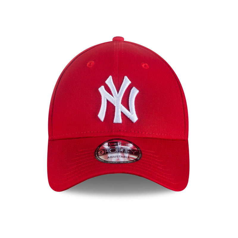 New Era New York Yankees Essential 9FORTY Verstellbare Cap Red