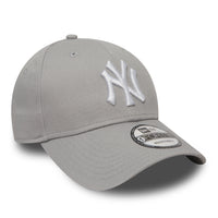 New Era New York Yankees Essential 9FORTY Verstellbare Cap Grey