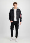 Alpha Industries MA-1 TT Hood BP Fliegerjacke Ref. Black