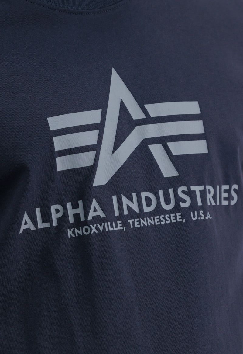 Alpha Industries Basic T 2Pack T-Shirt Grey.Heat/Rep.Blue