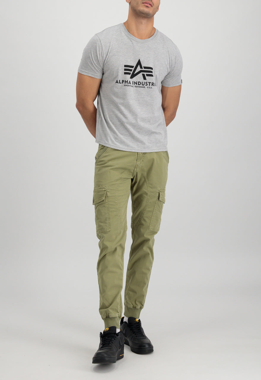 Alpha Industries Basic T 2Pack T-Shirt Grey.Heat/Rep.Blue