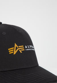 Alpha Industries Cap Label Trucker Black