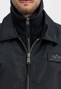 Alpha Industries CWU Jet Blast Bomber & Fliegerjacke Black