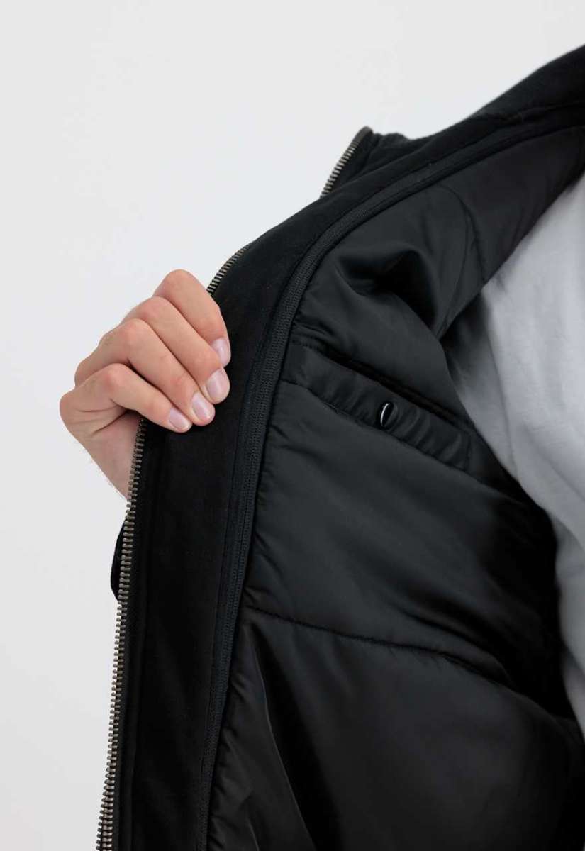 Alpha Industries CWU Jet Blast Bomber & Fliegerjacke Black