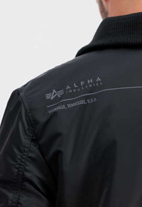 Alpha Industries CWU Jet Blast Bomber & Fliegerjacke Black