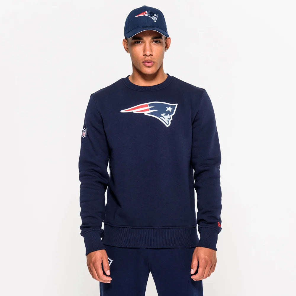 New Era Team Logo Sweatshirt New England Patriots Navy