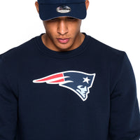 New Era Team Logo Sweatshirt New England Patriots Navy