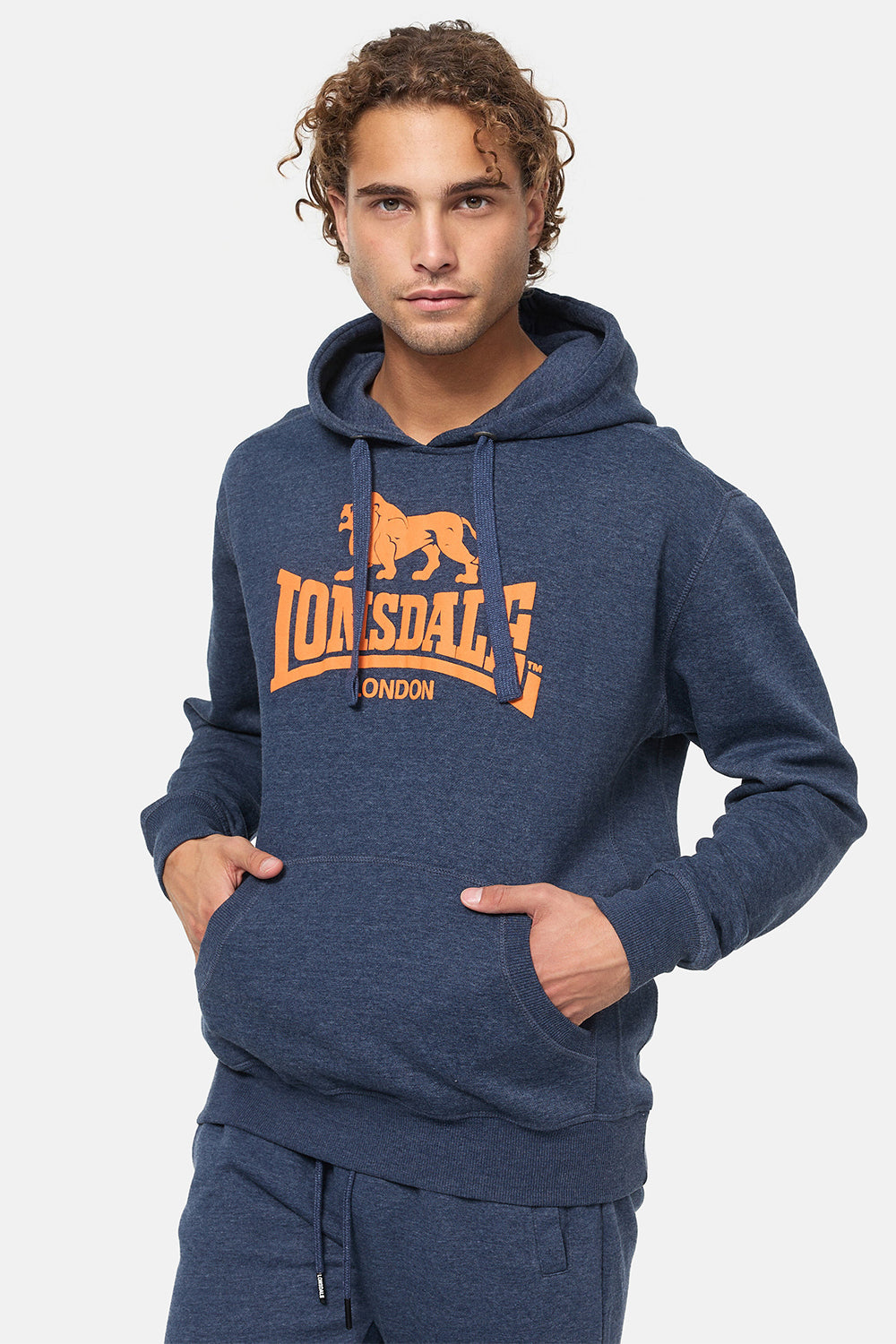 Lonsdale Hoodie Gledfield Navy