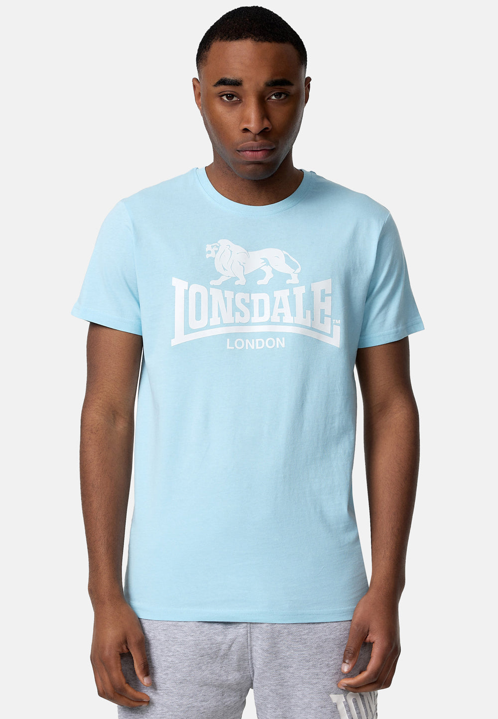 Lonsdale T-Shirt St. Erney Powder Mint
