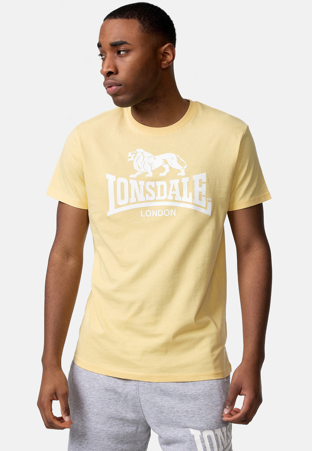Lonsdale T-Shirt St. Erney Yellow