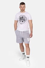 Lonsdale Polbathic Shorts Marl Grey