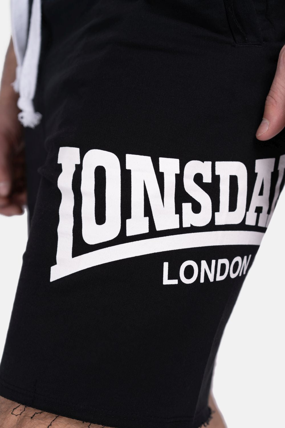 Lonsdale Polbathic Shorts Black