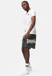 Lonsdale Polbathic Shorts White Black