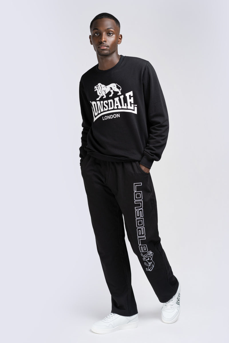 Lonsdale Stonesfield Jogger Black