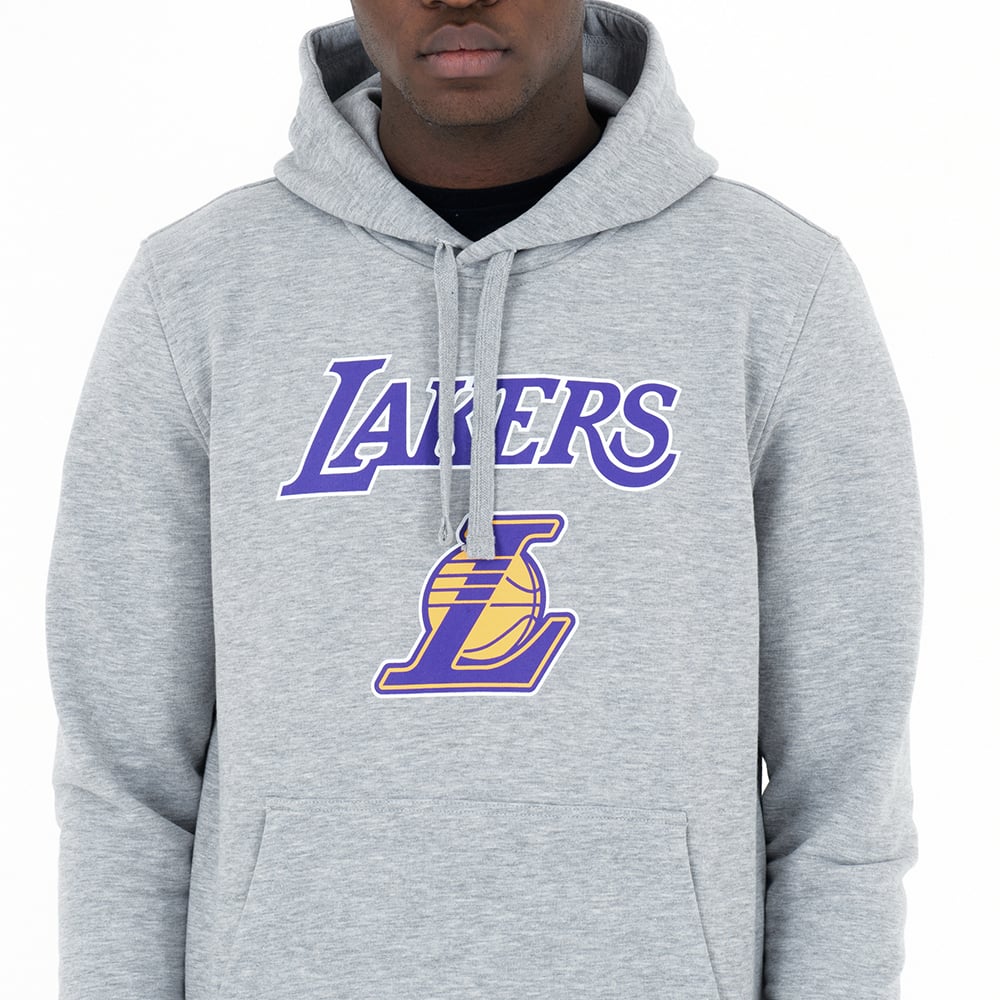 New Era Team Po Sweatshirt Lakers Grey