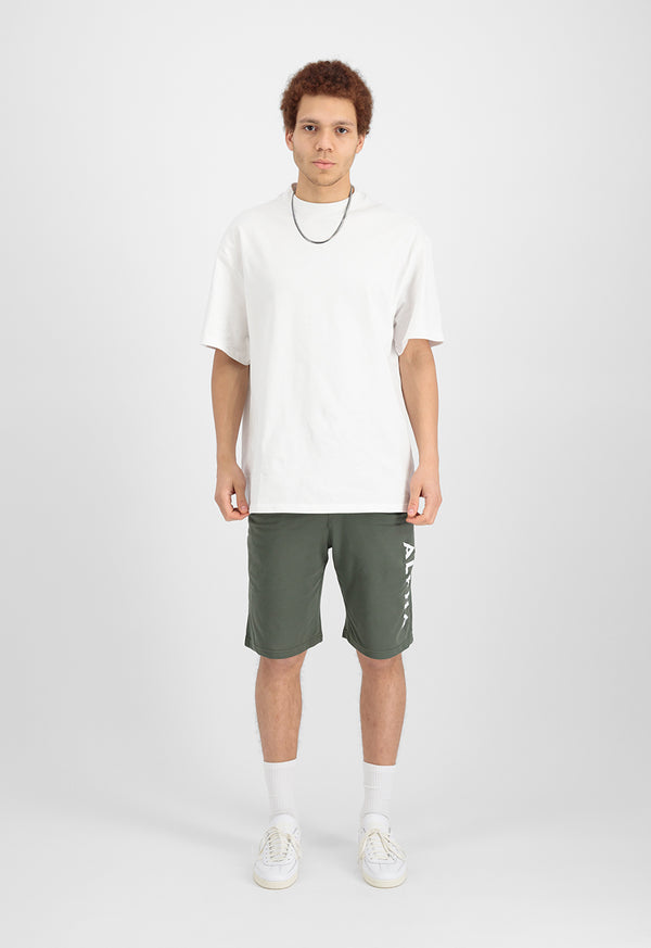 Alpha Industries Jersey Shorts Dark Olive