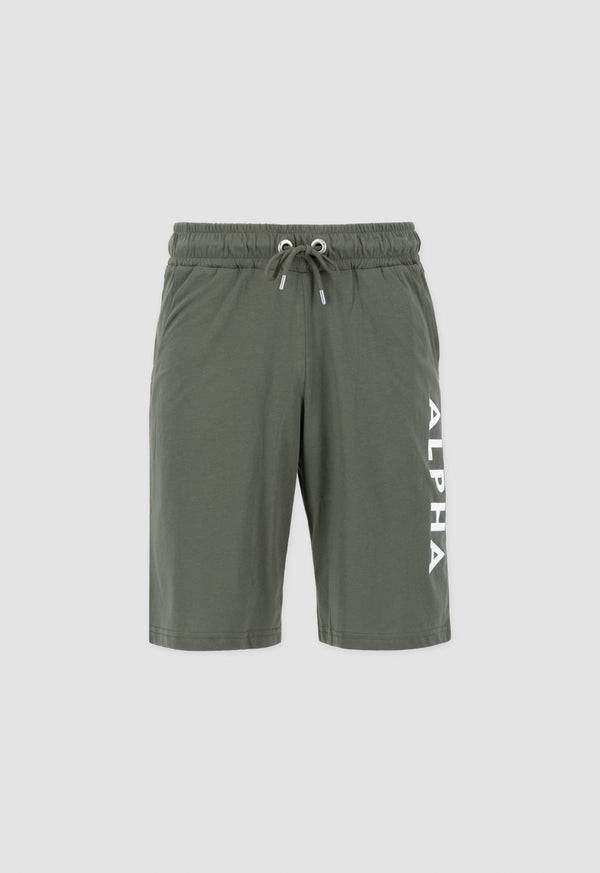 Alpha Industries Jersey Shorts Dark Olive