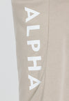 Alpha Industries Alpha Jersey Short Vintage Sand - Soulsideshop