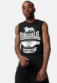 Lonsdale Cleator Tank Top Black