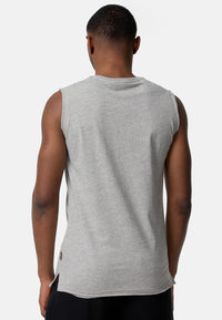 Lonsdale Cleator Tank Top Marl Grey