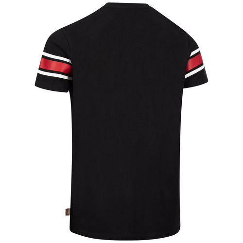 Lonsdale Hempriggs T-Shirt Black Red White