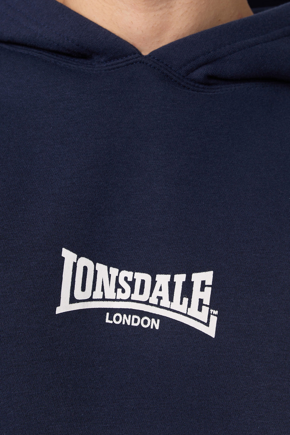 Lonsdale Achow Hoodie Dark Navy