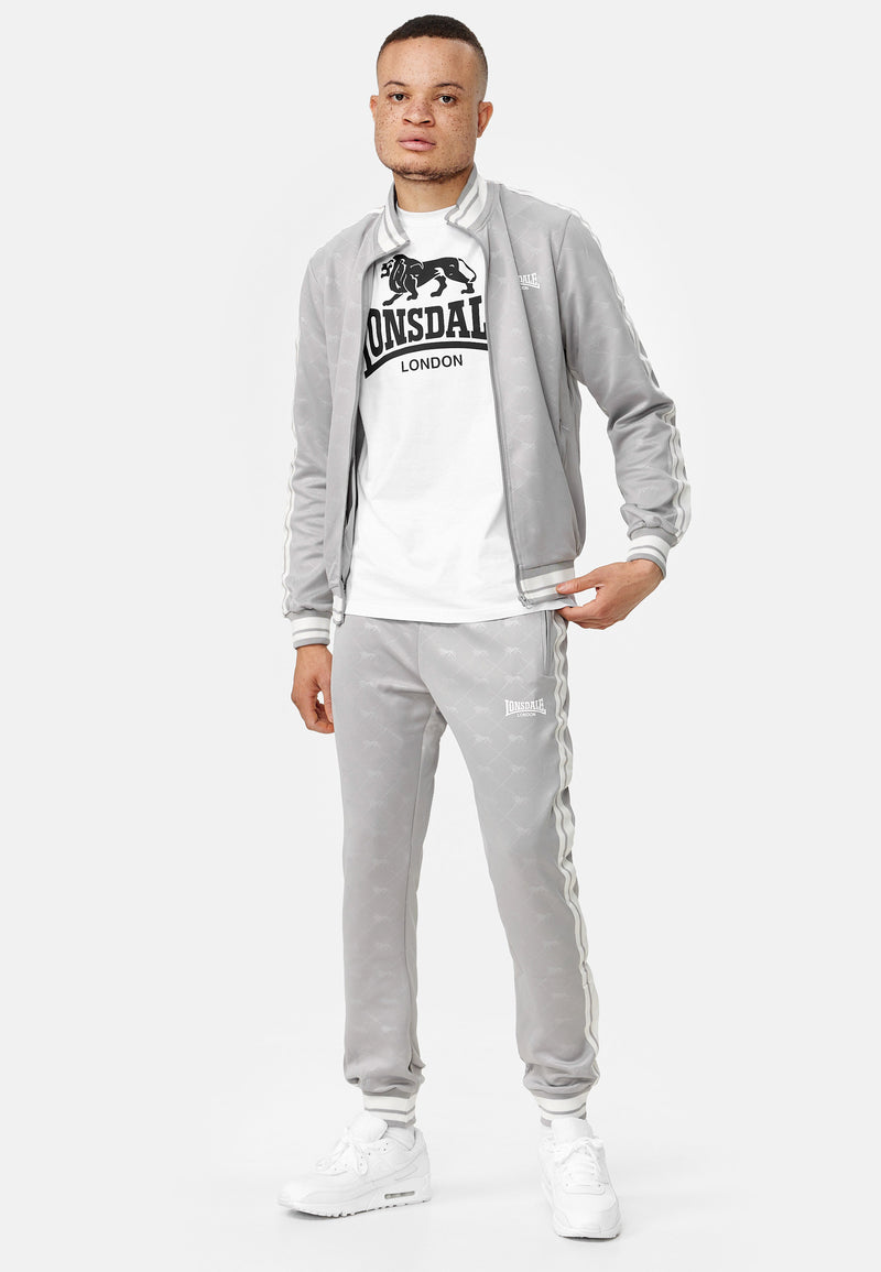 Lonsdale Jogginganzug Ashwell Grey White