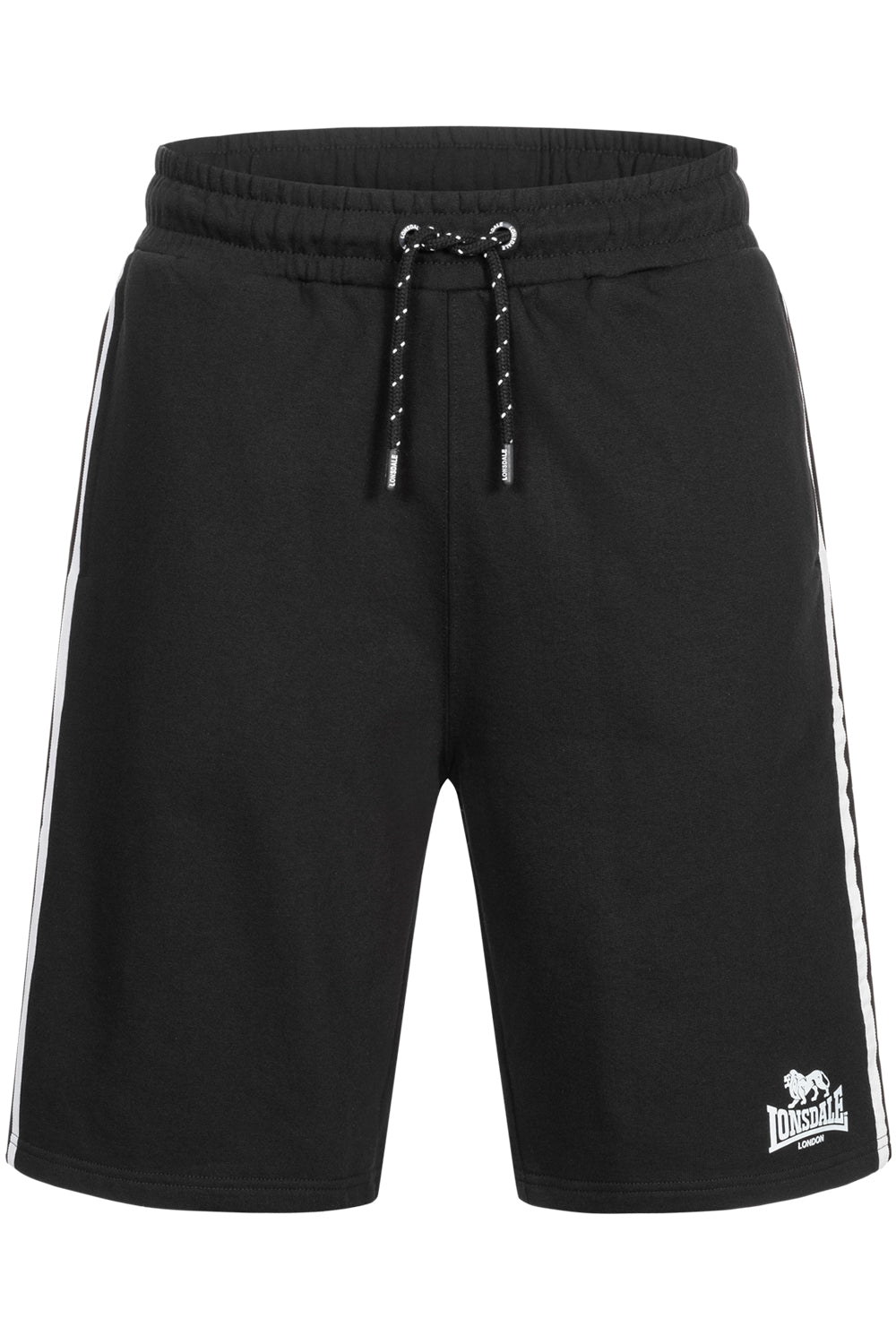 Lonsdale Craigston Shorts Black White