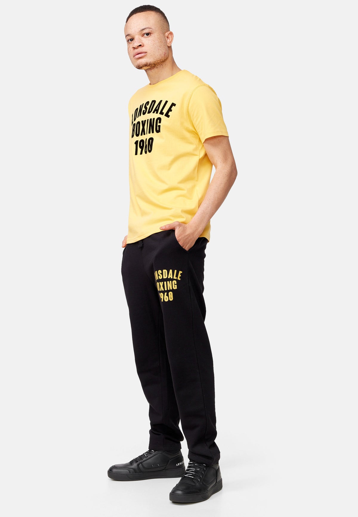 Lonsdale Pitsligo T-Shirt Yellow