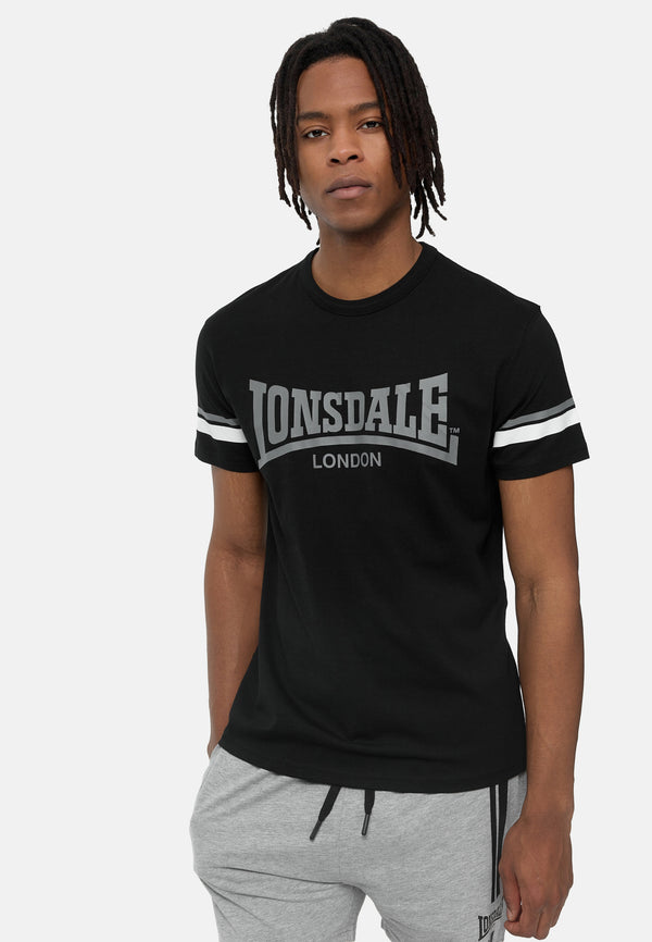 Lonsdale Creich T-Shirt Black