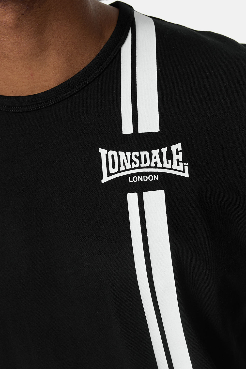 Lonsdale Inverbroom T-Shirt Black