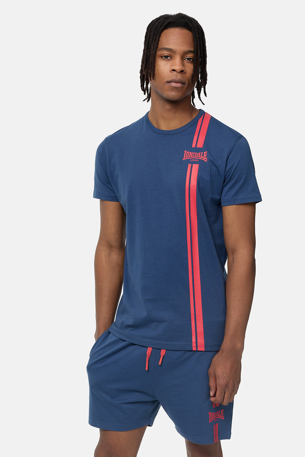Lonsdale Inverbroom T-Shirt Navy