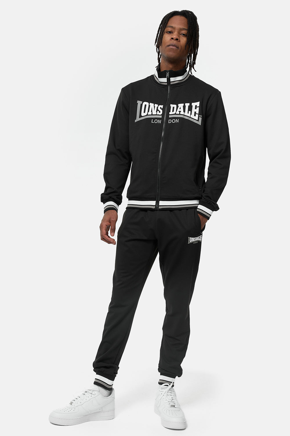 Lonsdale Jogginganzug Poolewe Black