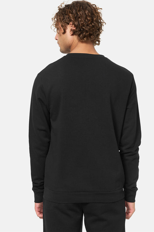 Lonsdale Burghead Hoodie Black White